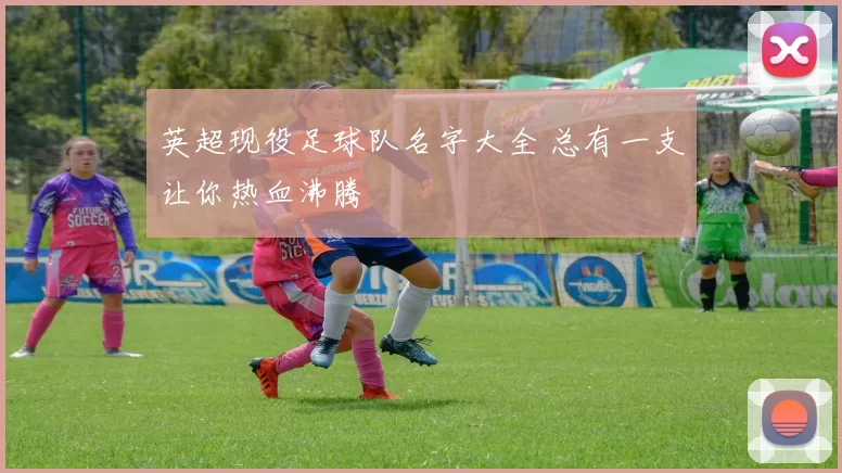 英超现役足球队名字大全 总有一支让你热血沸腾